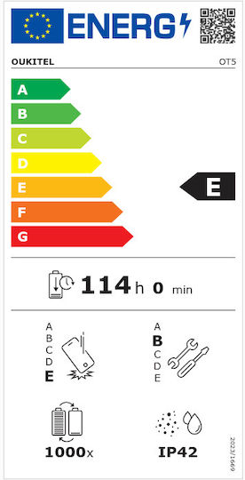 Oukitel OT5 12Инчове Таблет (12GB/256GB) Син