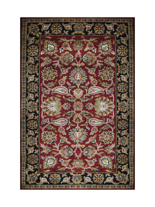 Handgefertigter Wohnzimmer Teppich Agra 9/9 152x228 152x228cm