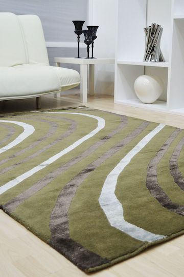 Covor Living New Nepal 2004 Verde-Gri 160x230cm