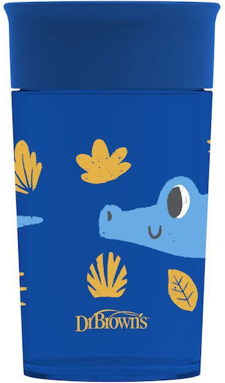 Dr. Brown's Baby Cup made of Plastic Blue 300ml for 9m+m+