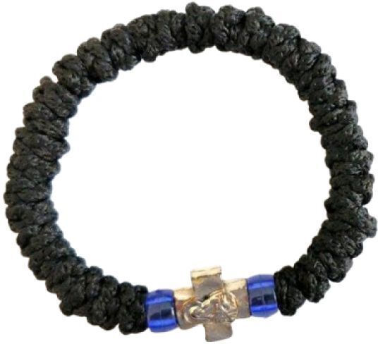 Gebetsperlen Schwarze Elastische