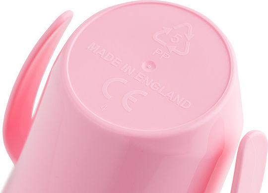 Doidy Kleinkinderbecher aus Plastik Rosa 200ml für 6m+m+