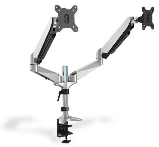 Digitus Stand Desk Mounted for 2 Monitors up to 27" with Arm (DA-90353)