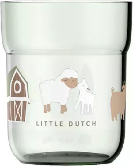 Little Dutch Baby Cup Little Farm made of Plastic Green 250ml