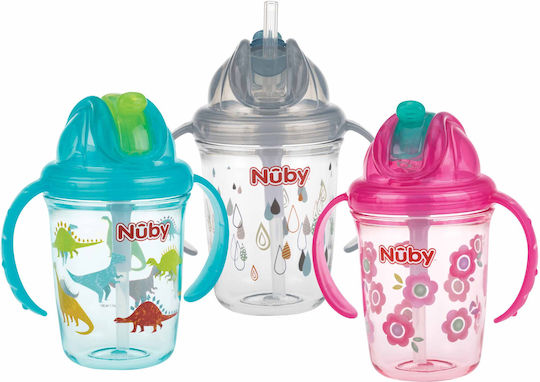 Nuby Baby Cup made of Plastic Turquoise 240ml for 12m+m+