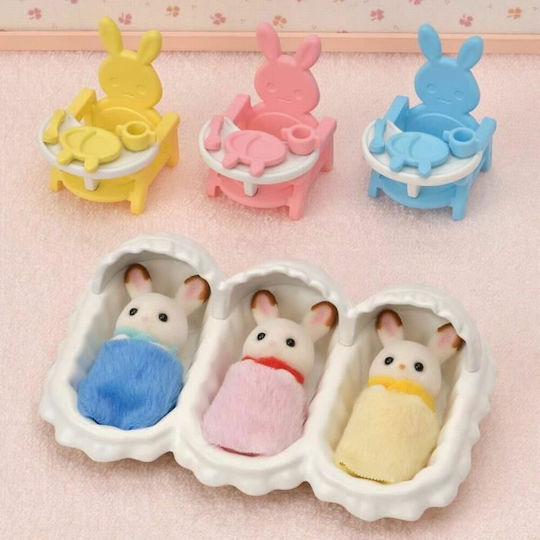 Epoch Toys Triplets Care Set Sylvanianische Familien Für 3+ Jahre Mehrfach (null)