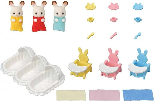 Epoch Toys Triplets Care Set Sylvanianische Familien Für 3+ Jahre Mehrfach (null)