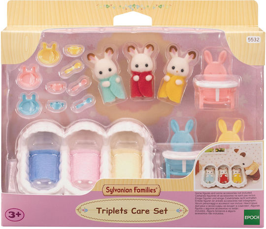 Epoch Toys Triplets Care Set Sylvanianische Familien Für 3+ Jahre Mehrfach (null)