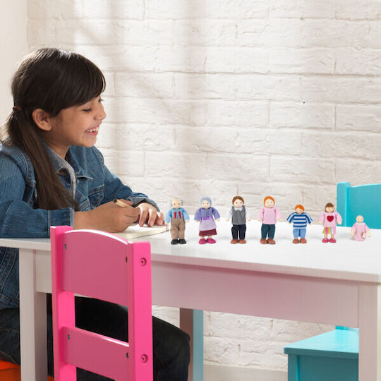 Kidkraft Wooden Doll Family Set 10εκ.