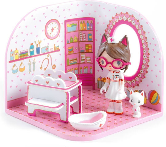 Djeco Milou's Animal Clinic 11cm (Miscellaneous Designs)