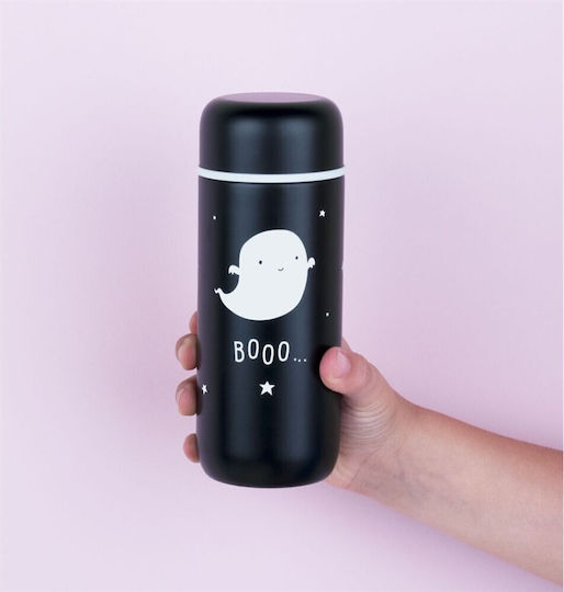 A Little Lovely Company Ghost Baby Thermos for Liquids Stainless Steel 200ml