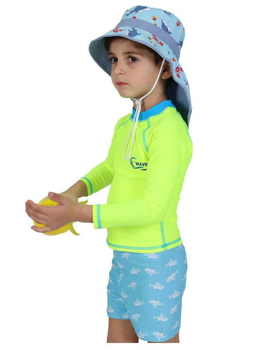 Waves Kinder Badebekleidung-Set Gelb