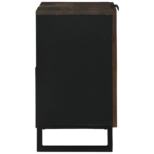 vidaXL Countertop with Sink Walnut