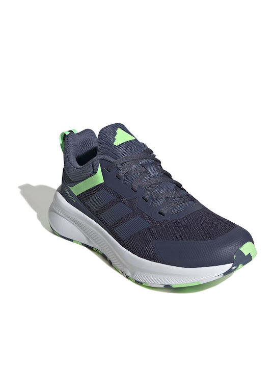 4.0 J Детски Спортни Обувки Running с Връзки Сини