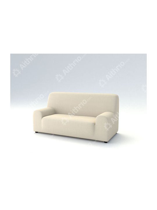 Elastic Covers Sofa Peru-Armchair-Ivory 10+ Colours Available-Living Room Covers