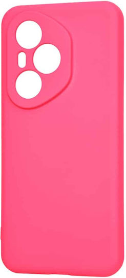 Techsuit Softflex Umschlag Rückseite Silikon Rosa (Honor 400 Pro)
