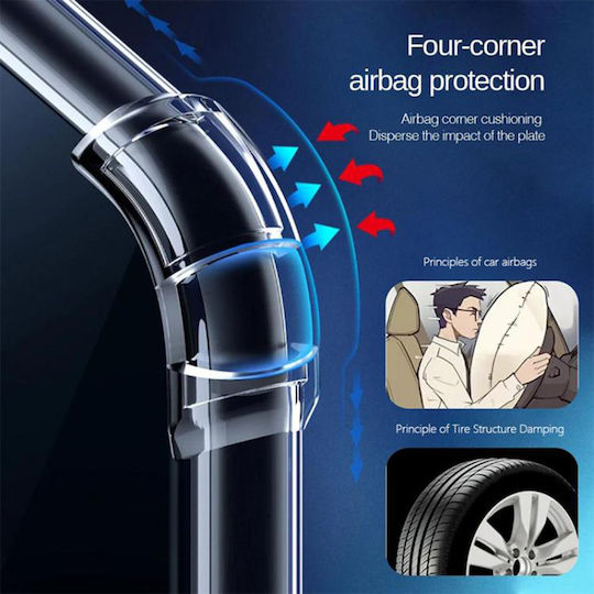 Techsuit Umschlag Rückseite Silikon Transparent (Honor 400 Pro)