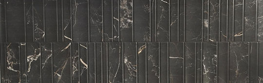 Piesă Ceramică Opera Night Lux 40x120 Cm Neagră Ape Ceramica