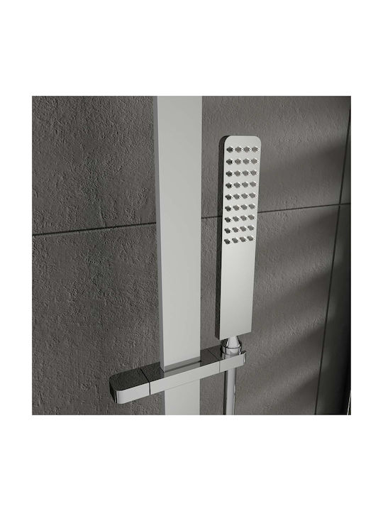 Excel Alegria Built-In Set 2 Exits Mixer Telephone Head Shower Column