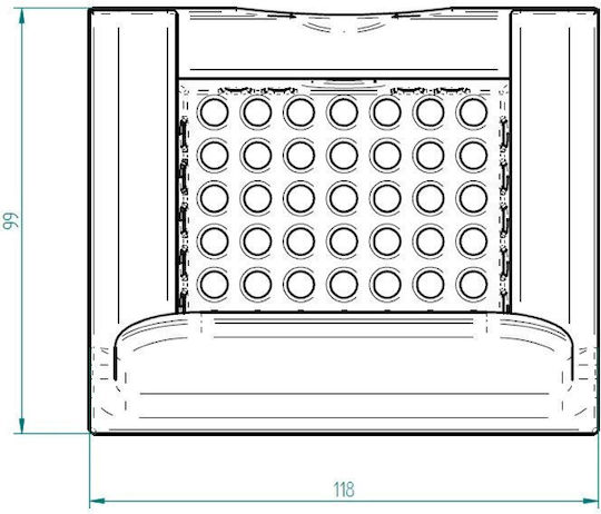 Δοχείο Καύσης Pellet 118x99