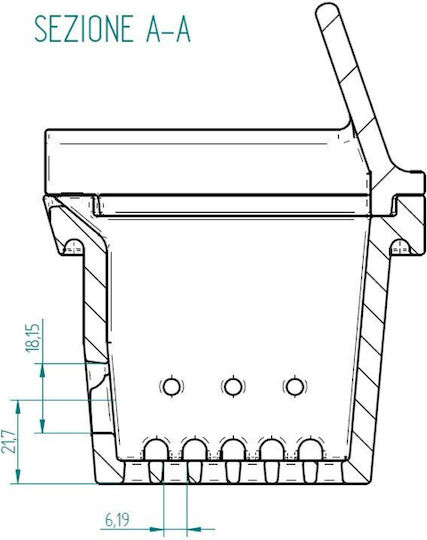 Δοχείο Καύσης Pellet 118x99