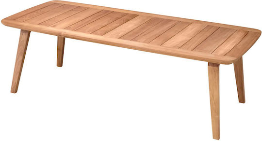 Glover Tisch Holz Teak Maße 245x110x76cm Eichholtz