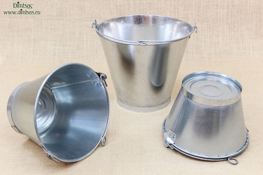 Laminierten Gaalvanisierte Mop Eimer 5,5 Liter Serie 3