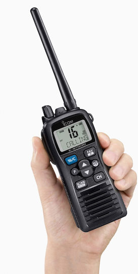 Icom IC-M73E Wireless Transceiver UHF/VHF 6W with Monochrome Screen