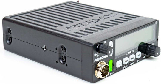 President Barry Ii Asc Vox 12/24v Car CB with Color Screen