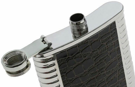 Hip Flask Фласк Питиета Reptile Хром F007 210 мл