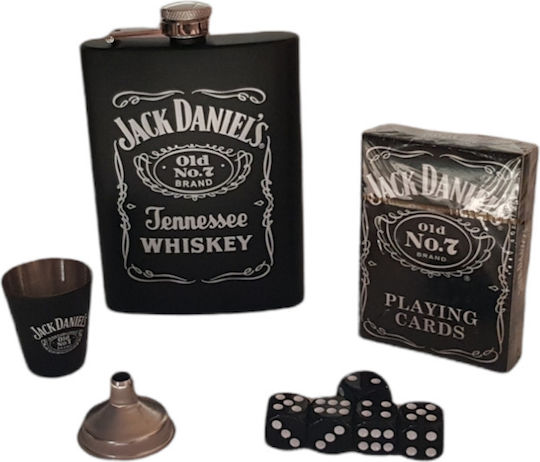 Jack Daniel's Edelstahl Trinkflasche Set 8oz