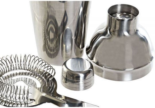 Комплект Аксесоари За Коктейли Dkd Home Decor Неръждаема Стомана 6 Бройки