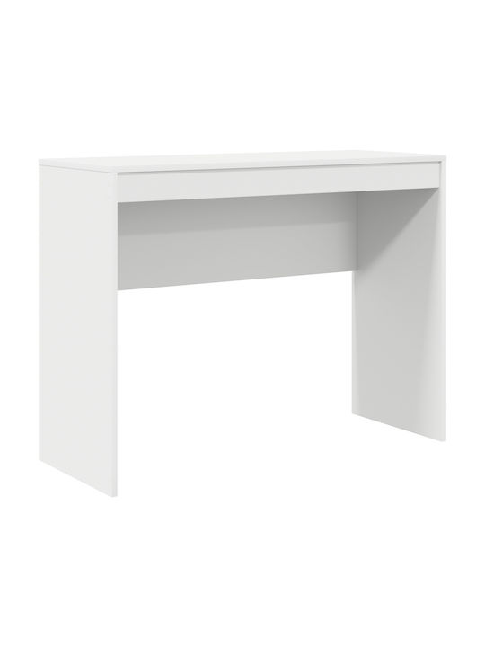 Birou pentru copii cu Bibliotecă Alb 100x40x76cm