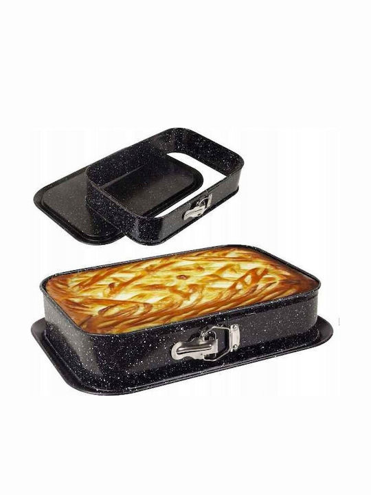 Brunbeste Marble Cake Baking Pan with Removable Bottom 35x24x7.5cm