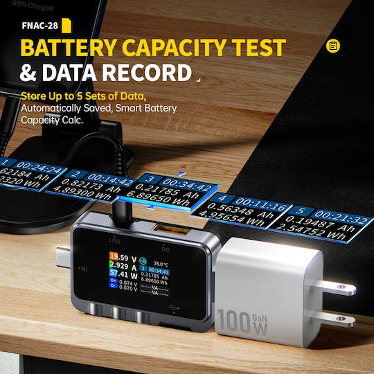 Fnirsi FNR-FANC-28 USB Port Tester