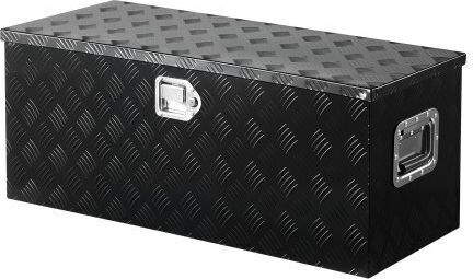 Vevor 35.4"x14.6"x14.6" Heavy Duty Aluminum Truck Bed Tool Box Pickup Black