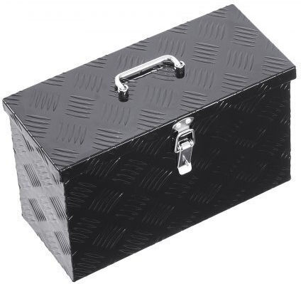 Vevor 16"x7.5"x10" Heavy Duty Aluminum Truck Bed Tool Box Pickup Rv Black
