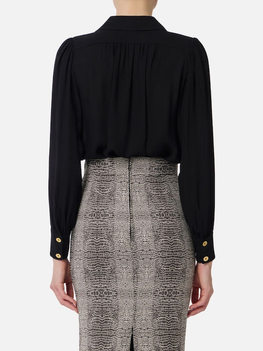 Women's Long Sleeve Shirt Black