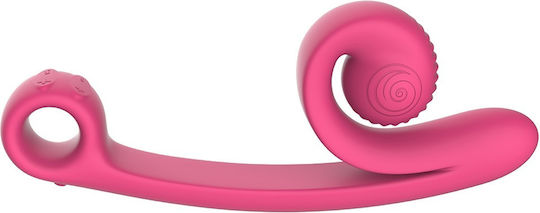Snail Vibe Curve Δονητής G-Spot με Απομακρυσμένο Έλεγχο 24cm Λιλά