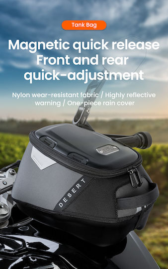 Loboo Motorcycle Tank Bag for Tank Cover