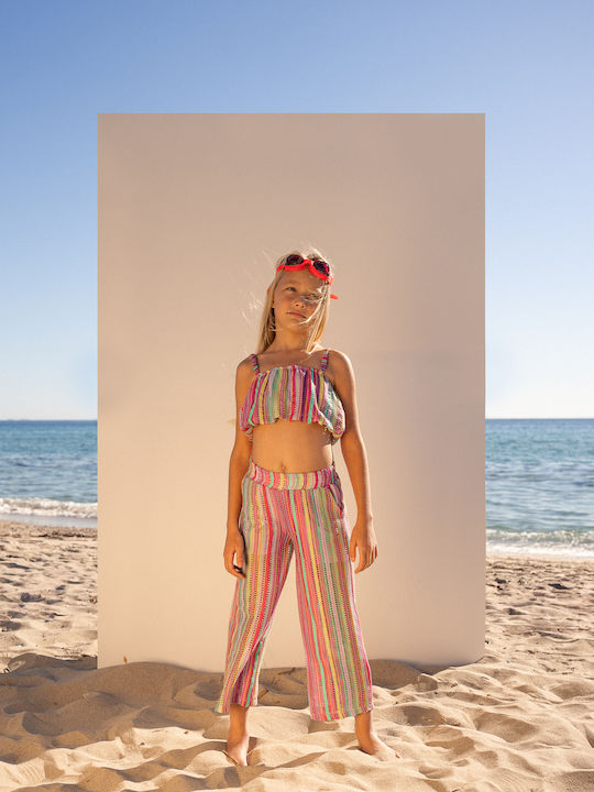 Set pentru copii cu pantaloni Vară 2buc Multicolor