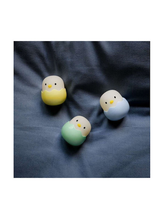 Mega Light Φωτάκι Νυκτός LED Baby Eggy 3τμχ Ρεύματος Πολύχρωμo Θερμό