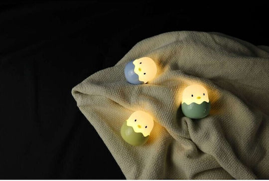 Mega Light Lămpi De Veghe Pentru Copii LED Baby Eggy 3 Bucăți La Rețea Multicolore Calde