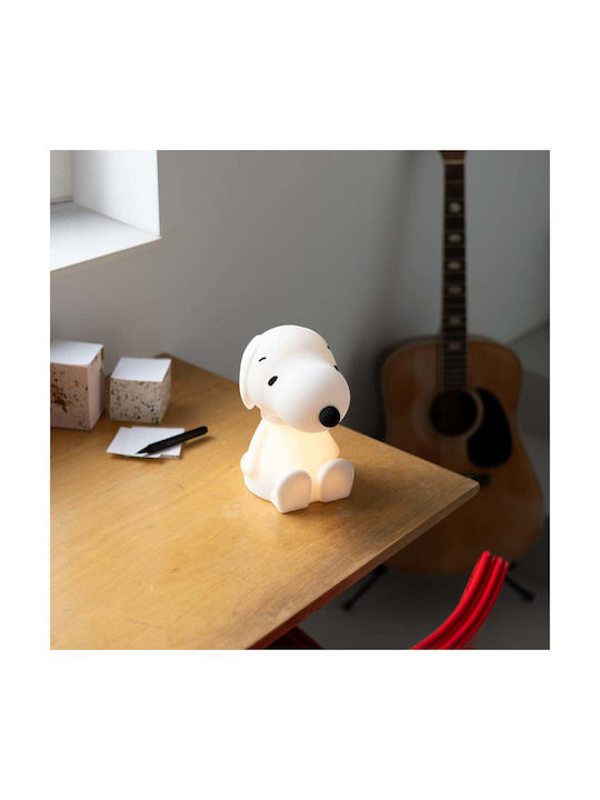 Mr Maria Nursery Night Light LED Snoopy Power White Warm