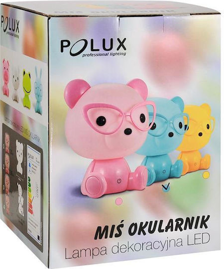 Polux Polux Nursery Night Light LED Bear Power Blue