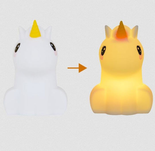 Kiddoboo Nursery Night Light LED Unicorn Power White
