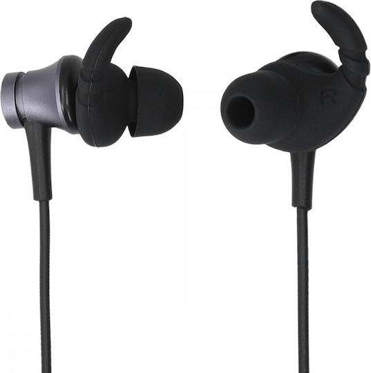 Set 6 Headphone Covers Kwmobile Black Silicone 49432.01