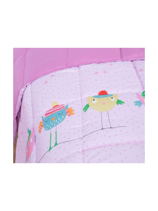 Nef-Nef Homeware Kids Duvet Single Tweet So SweetLovely Sweet Lovely 160x220cm