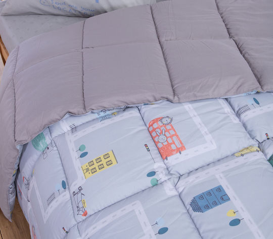 Nef-Nef Homeware Παιδικό Πάπλωμα Μονό Velocity 160x220εκ.