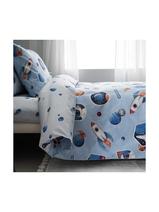 Vesta Home Παιδικό Πάπλωμα Μονό Apollo Blue 160x230εκ.